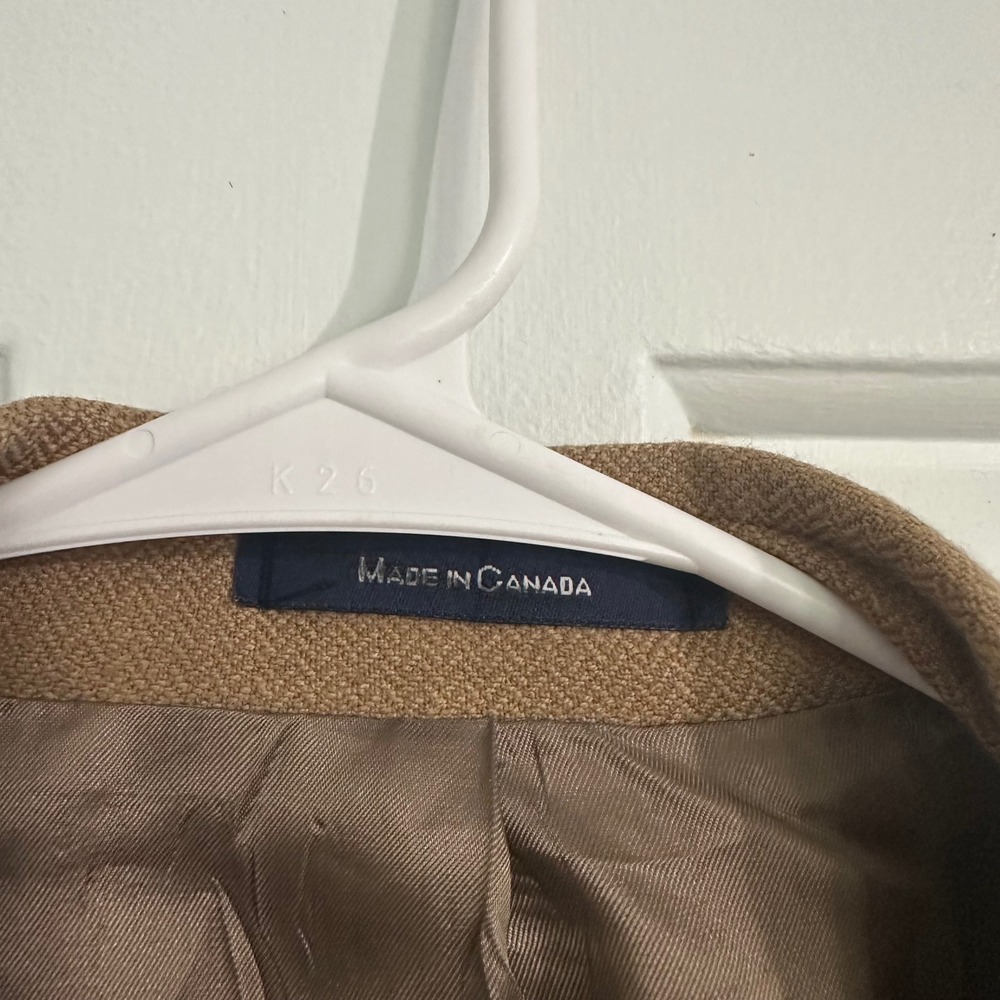 Ralph Lauren Dillard's Men's 42R Beige Brown 90% Wool 10% Cashmere Blazer - Picture 3 of 9